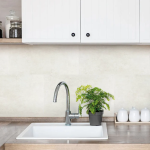 Inspiro Tile Aura - Light Grey SPC Cladding - 2.06sqm - 700mm x 420mm