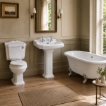 Kamille Traditional Freestanding Bathroom Suite