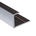 10mm End Profile - Polished Chrome - Metal