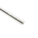 5mm 1-Part Internal Corner - Chrome - Plastic
