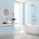 Aquarius PVC Bathroom Cladding - 250mm x 2700mm