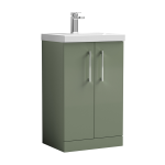 Value Floor Standing Vanity Unit & Basin (500mm - 600mm Available)