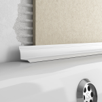 Plastic Overtile Bath Seal
