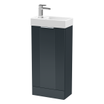 Deco Cloakroom 1 Door Vanity Basin Unit