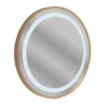 Halo 600mm Round Front-Lit LED Mirror