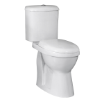 Comfort Height Close Coupled Toilet with Cistern & Seat