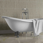 Cheshire Tile Effect Bathroom Wall Cladding - 8mm - 500mm x 2700mm
