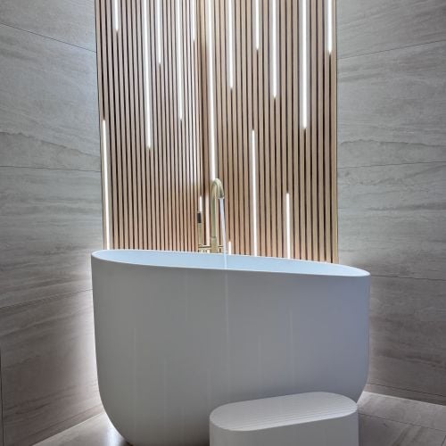 Slat Wall Panels & LED Lighting